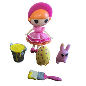 Lalaloopsy Mini Sprouts Sunshine 3" Doll w EASTER Accessories Target 2012 EUC